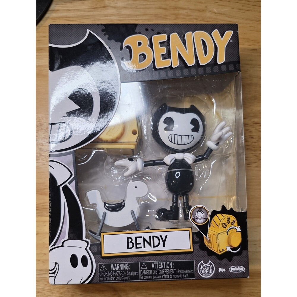 Bendy Action Figure with Rocking Horse & Projector Jakks Pacific Ink Machine